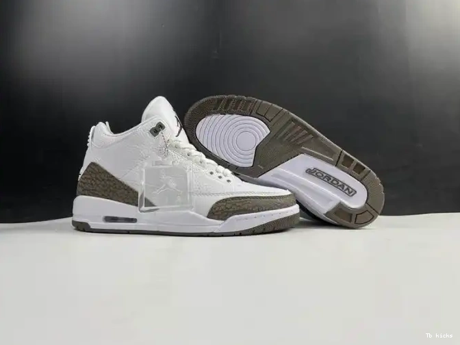 Cheap TBK Jordan Retro Air 3 136064-122 (2018) Mocha 0530